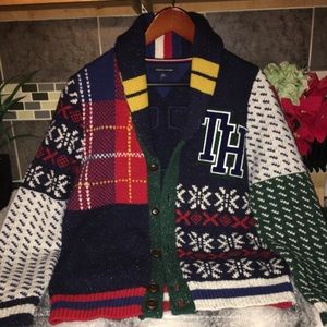 Tommy Hilfiger Summit Multi-Pattern Cardigan